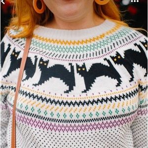 ModCloth Hiss! Hiss! Hooray! Sweater Dress Size 3X
